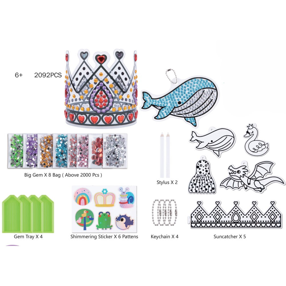 Sparkling Gems Girls Craft Kit