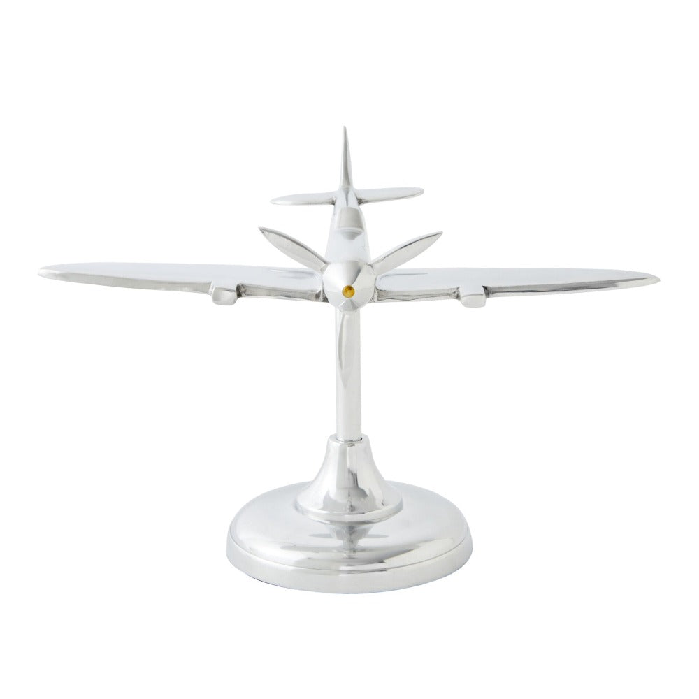 Spitfire Fighter Aircraft Desktop Decor