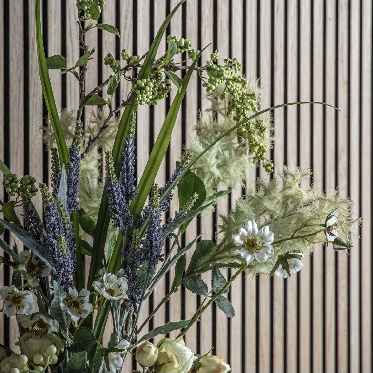 Springtime Artificial Green Berry Cluster