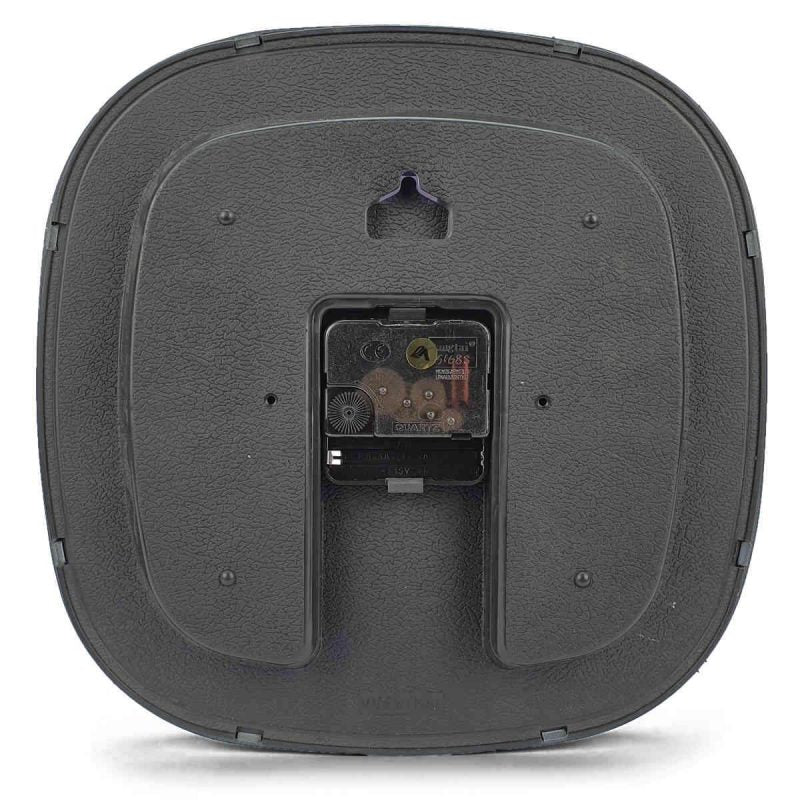 Square Studio Wall Clock 25cms (Available in 2 colors)