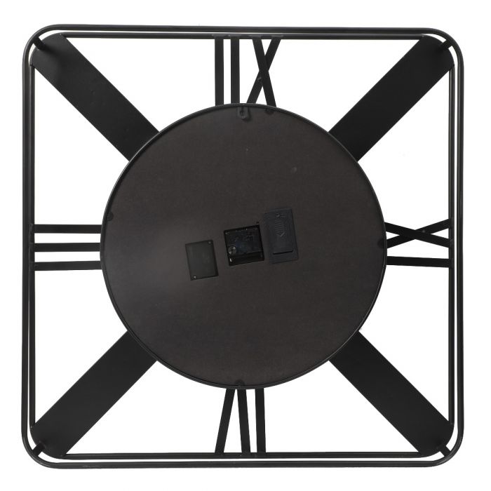 Square Trafalgar Exposed Gear Movement Wall Clock - 71cms