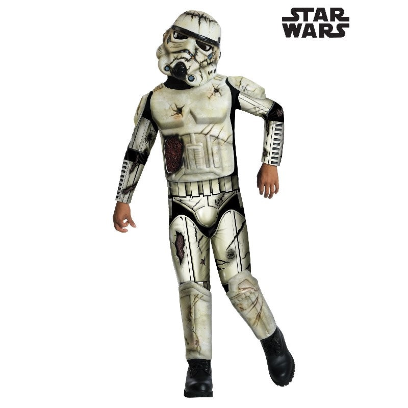 Star Wars Death Troopers Deluxe Boy's Costume With Mask (Available in 3 Sizes)