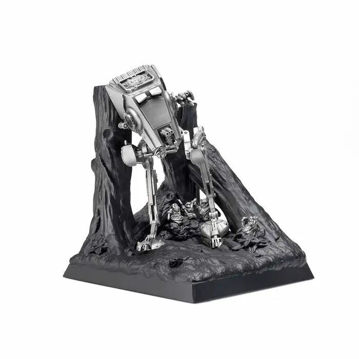 Star Wars Endor All Terrain Scout Pewter Transport Diorama