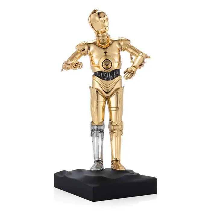 Star Wars Limited Edition C-3PO Pewter Figurine - Gold