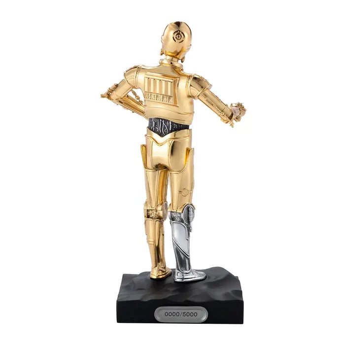 Star Wars Limited Edition C-3PO Pewter Figurine - Gold