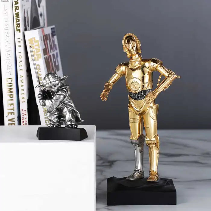 Star Wars Limited Edition C-3PO Pewter Figurine - Gold