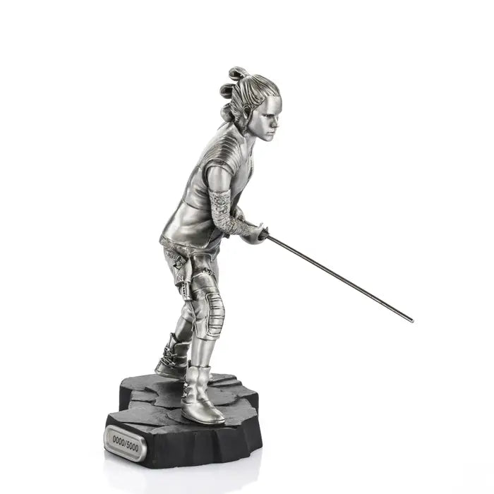 Star Wars Limited Edition Rey Pewter Figurine - Silver