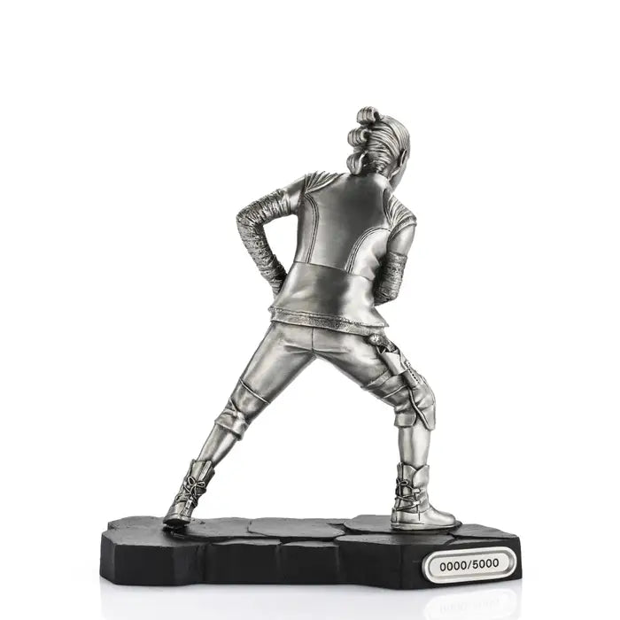 Star Wars Limited Edition Rey Pewter Figurine - Silver