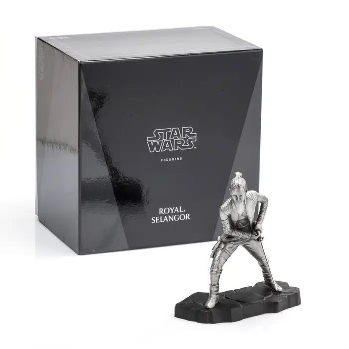 Star Wars Limited Edition Rey Pewter Figurine - Silver
