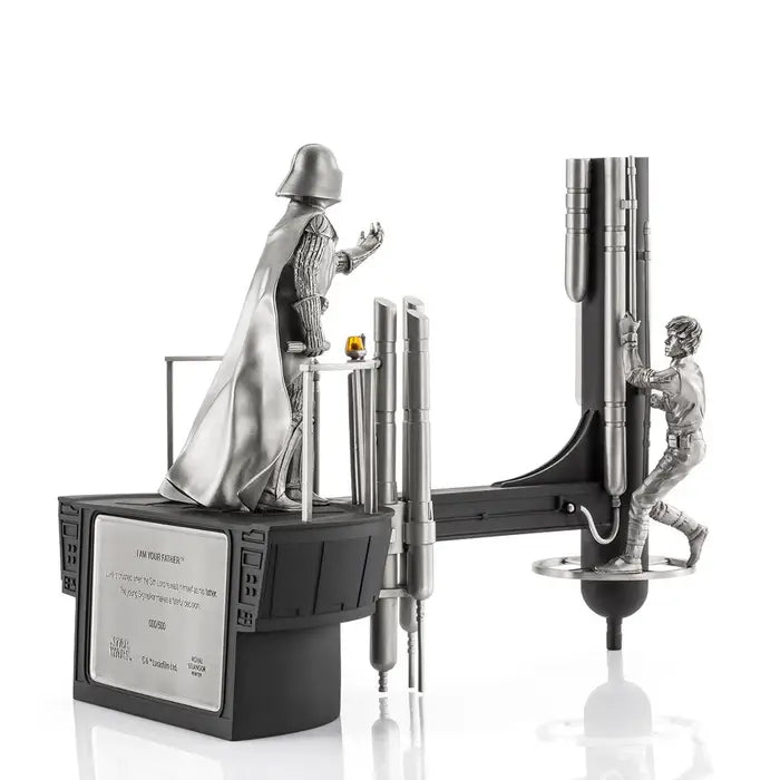 Star Wars Luke vs Vader Pewter Diorama