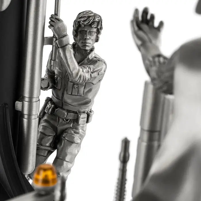 Star Wars Luke vs Vader Pewter Diorama