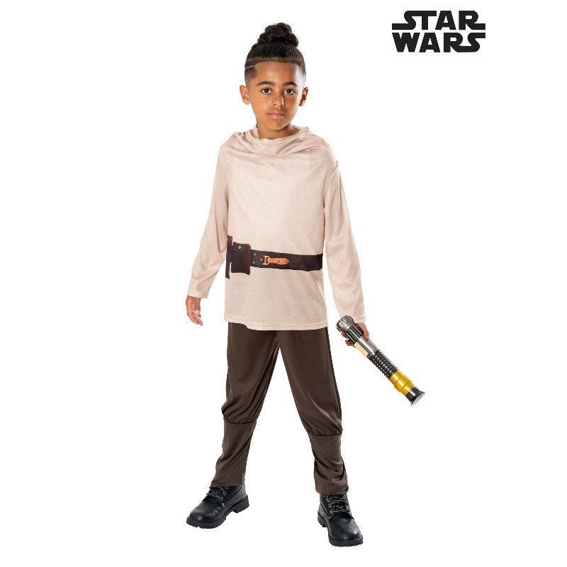 Star Wars Obi-Wan Kenobi Girl's Costume & Lightsaber (3 sizes to choose)