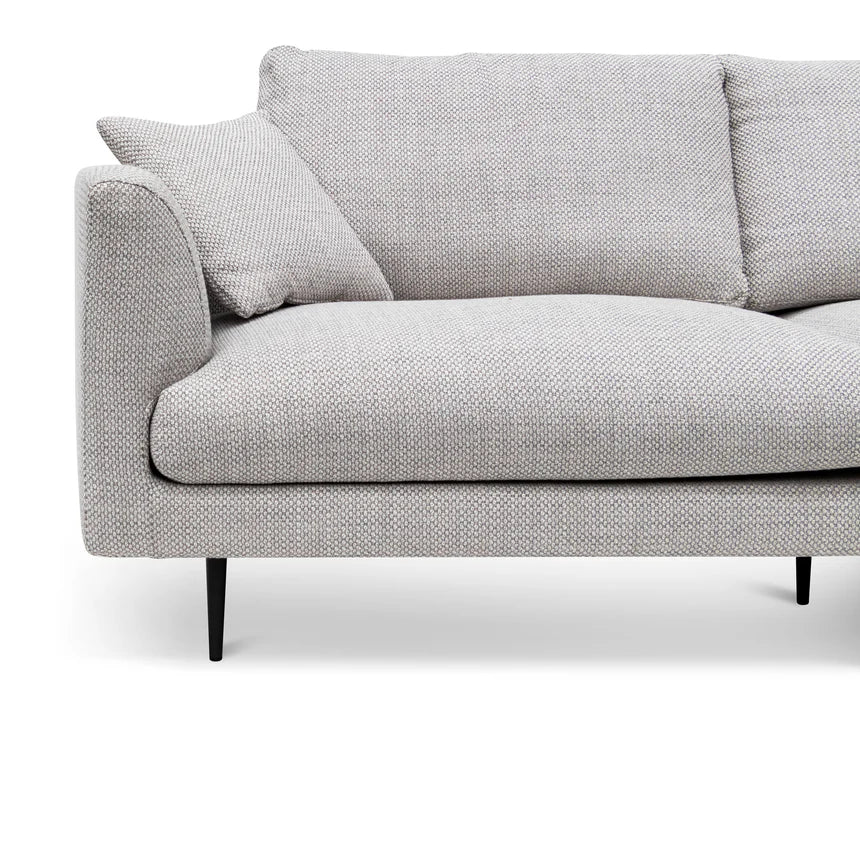 Statement Piece 4-Seater Fabric Sofa - Passive Grey