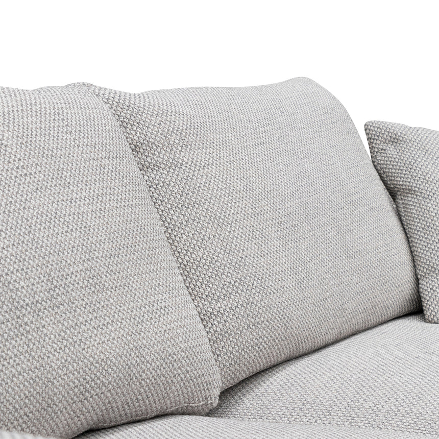 Statement Piece 4-Seater Fabric Sofa - Passive Grey