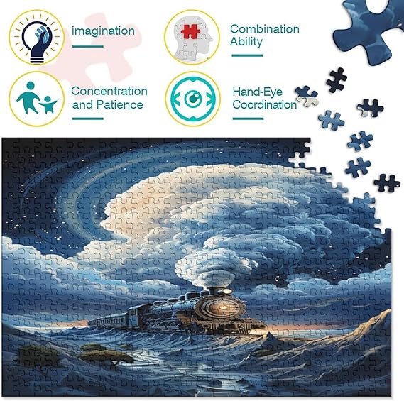 Steam Train Victoria 1000 Piece Jigsaw Puzzle