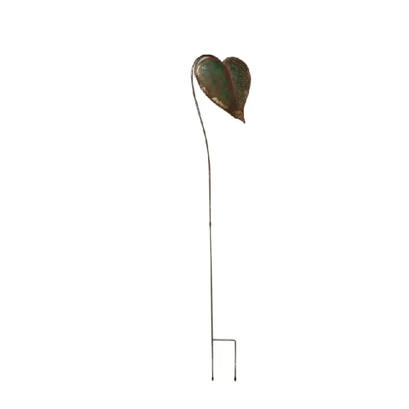 Stem with Heart Garden Stake - 20x4x112cms
