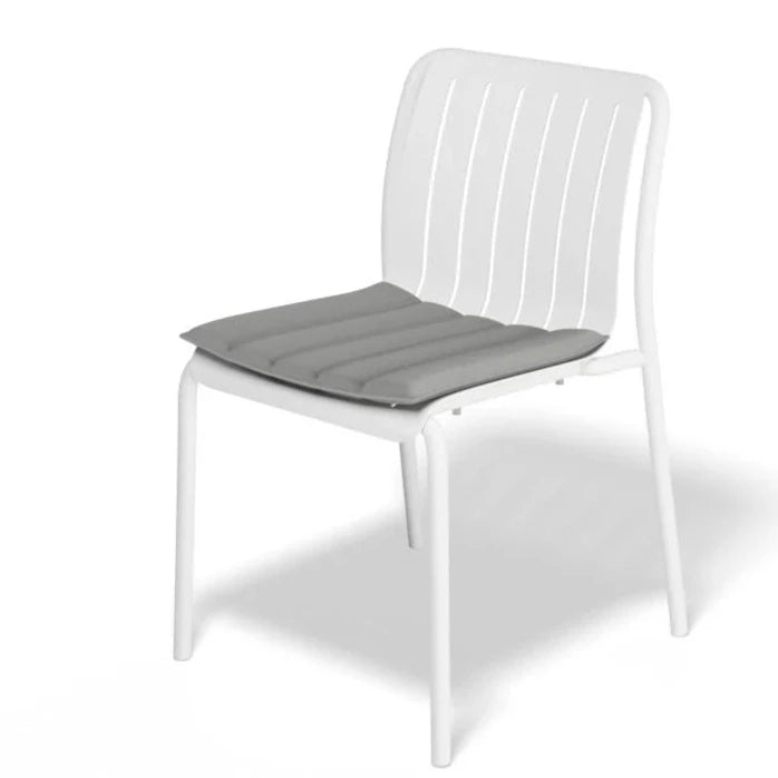 Striped Designer Outdoor Chair With Cushion (Available in 2 colors)