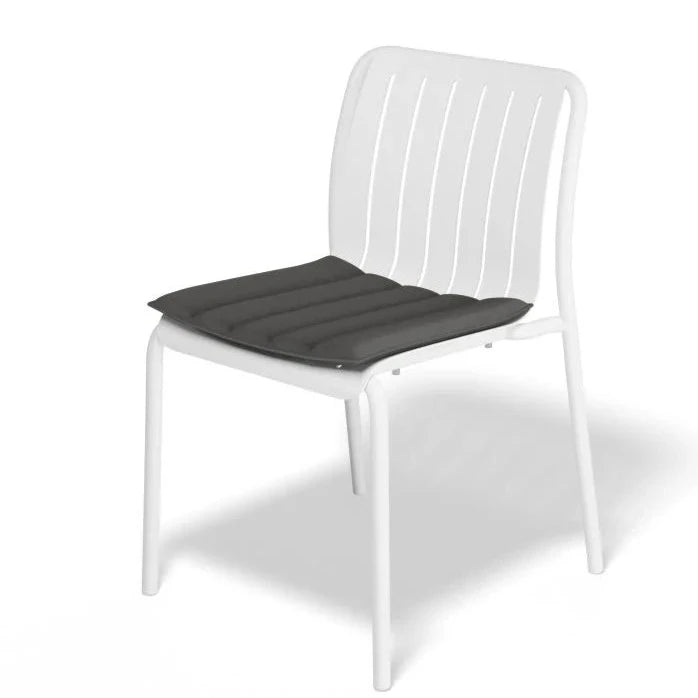 Striped Designer Outdoor Chair With Cushion (Available in 2 colors)