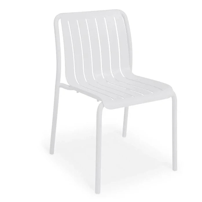 Striped Designer Outdoor Chair With Cushion (Available in 2 colors)