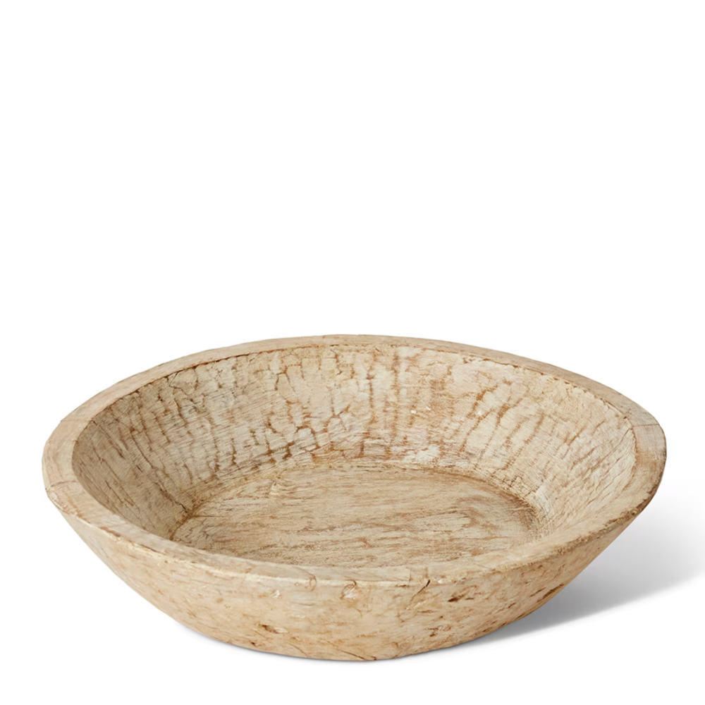 Sturdy Bharat Wooden Bowl - Available in 2 Sizes