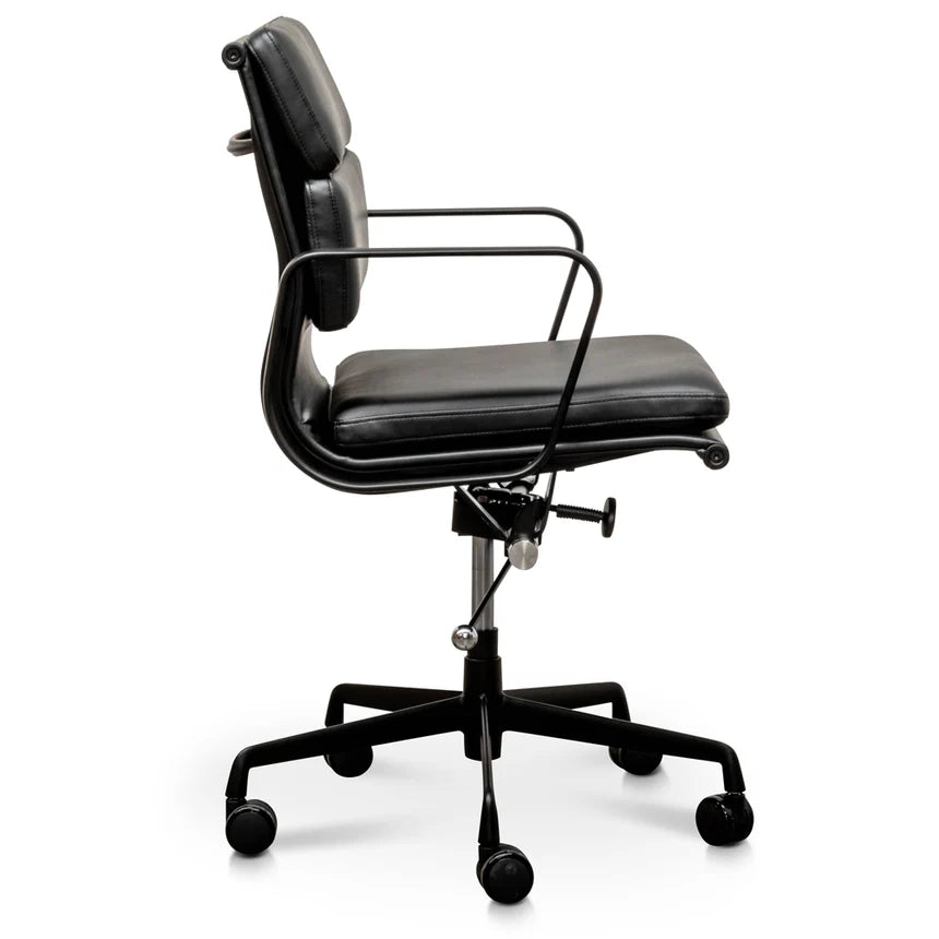 Style and Comfort Low Back Office Chair - Black