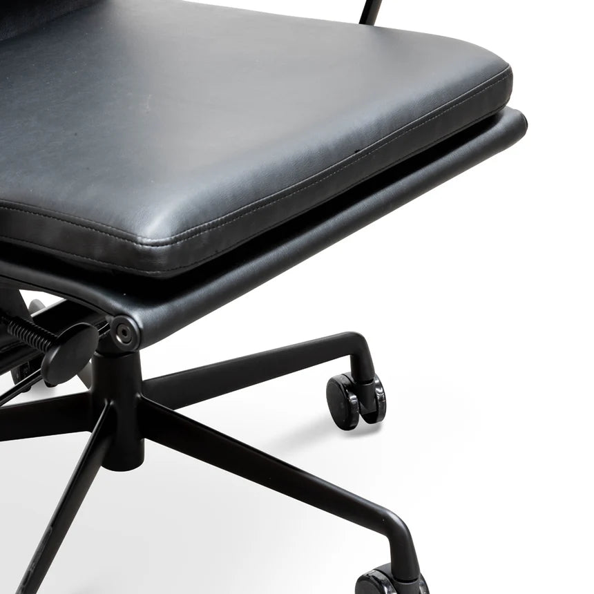 Style and Comfort Low Back Office Chair - Black