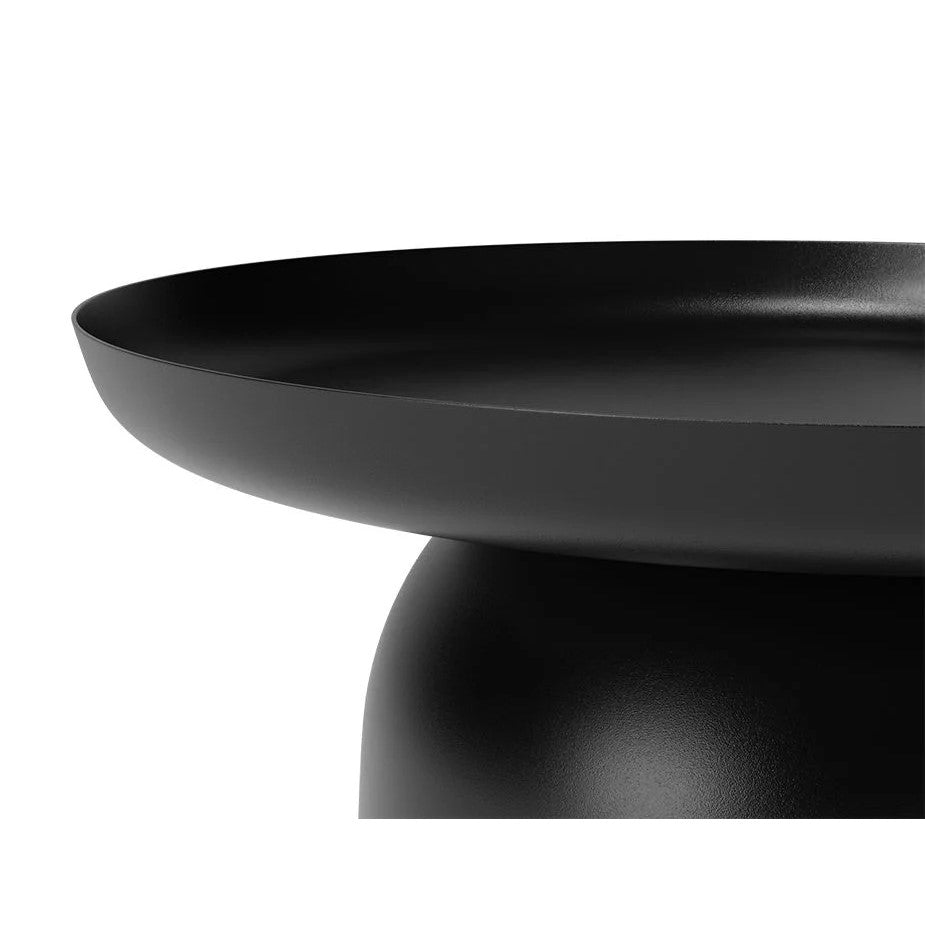 Stylish Black Lounge Large Coffee Table 75cms