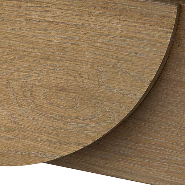 Stylish Console Table with Drawers - Dusty Oak