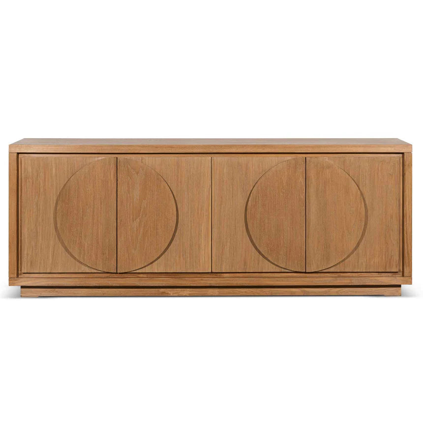Stylish Entertainment Buffet Unit 200cms - Dusty Oak