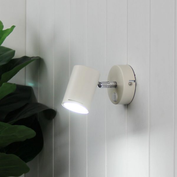 Stylish LED Ready Adjustable Spotlight with Switch (Available in 2 Colors)