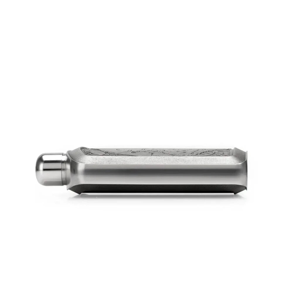 Stylish Limited Edition Fin Hare Pewter Hip Flask 150 ML