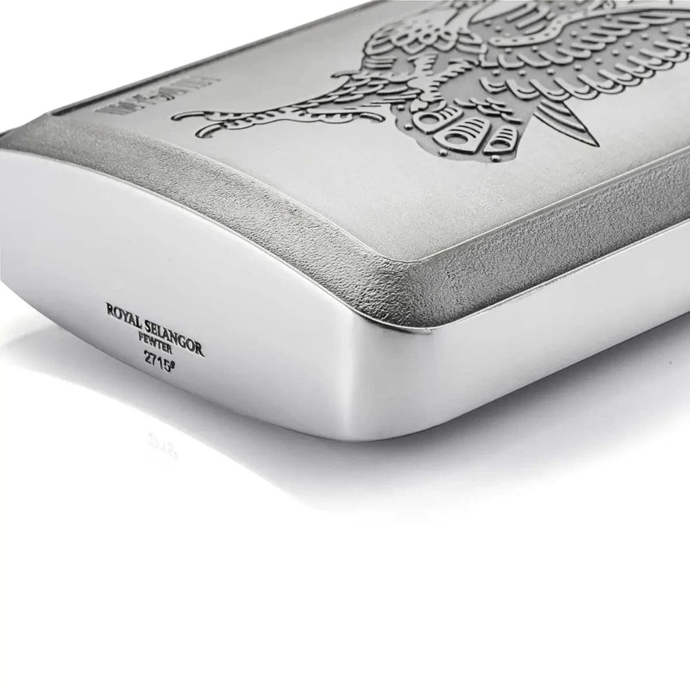 Stylish Limited Edition Taco Joe Eagle Pewter Hip Flask 150 ML