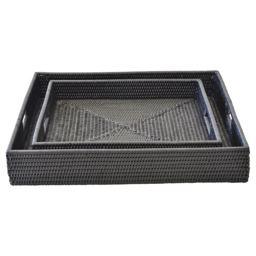 Stylish Rattan Tray Square (Available in 2 Sizes)