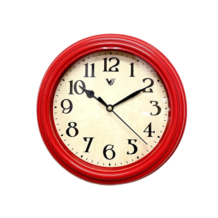 Stylish Ripple Frame Wall Clock 22cms (Available in 3 colors)