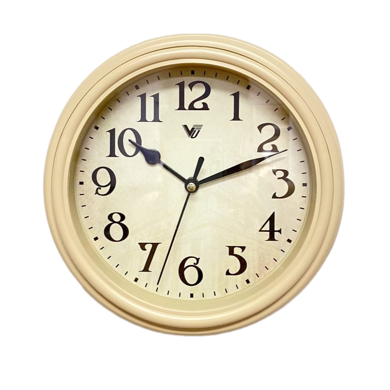 Stylish Ripple Frame Wall Clock 22cms (Available in 3 colors)