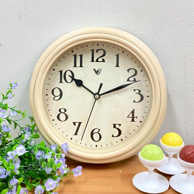 Stylish Ripple Frame Wall Clock 22cms (Available in 3 colors)