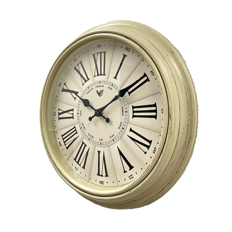 Stylish Roman Numeral Wall Clock 40cms (Available in 2 colors)