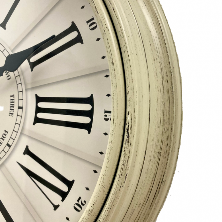 Stylish Roman Numeral Wall Clock 40cms (Available in 2 colors)