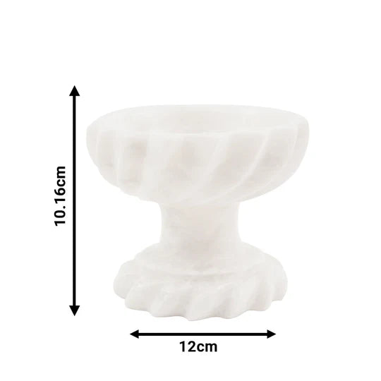 Stylish Sophisticated Incense Holder - White