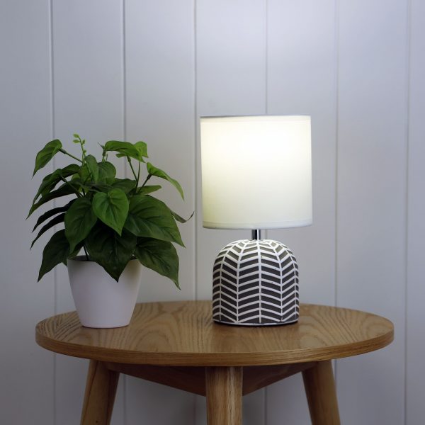 Stylish Ceramic Table Lamp (Available in 3 Colors)
