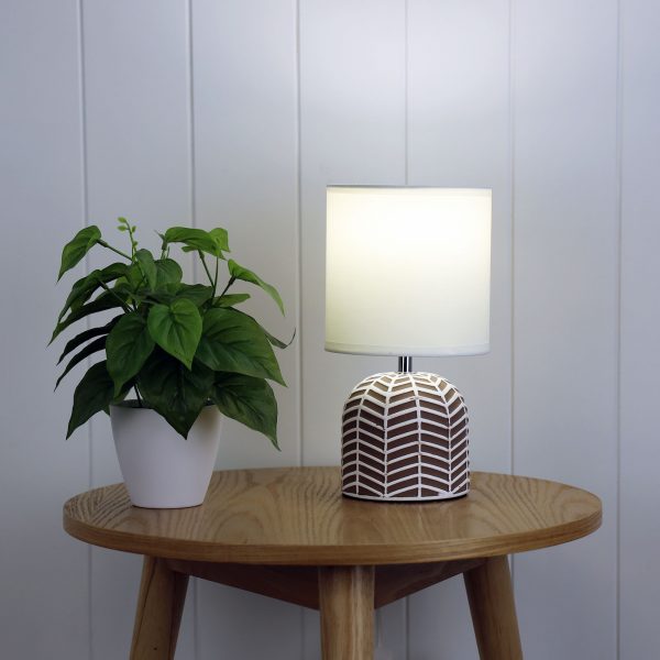 Stylish Ceramic Table Lamp (Available in 3 Colors)