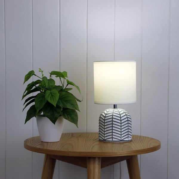 Stylish Ceramic Table Lamp (Available in 3 Colors)