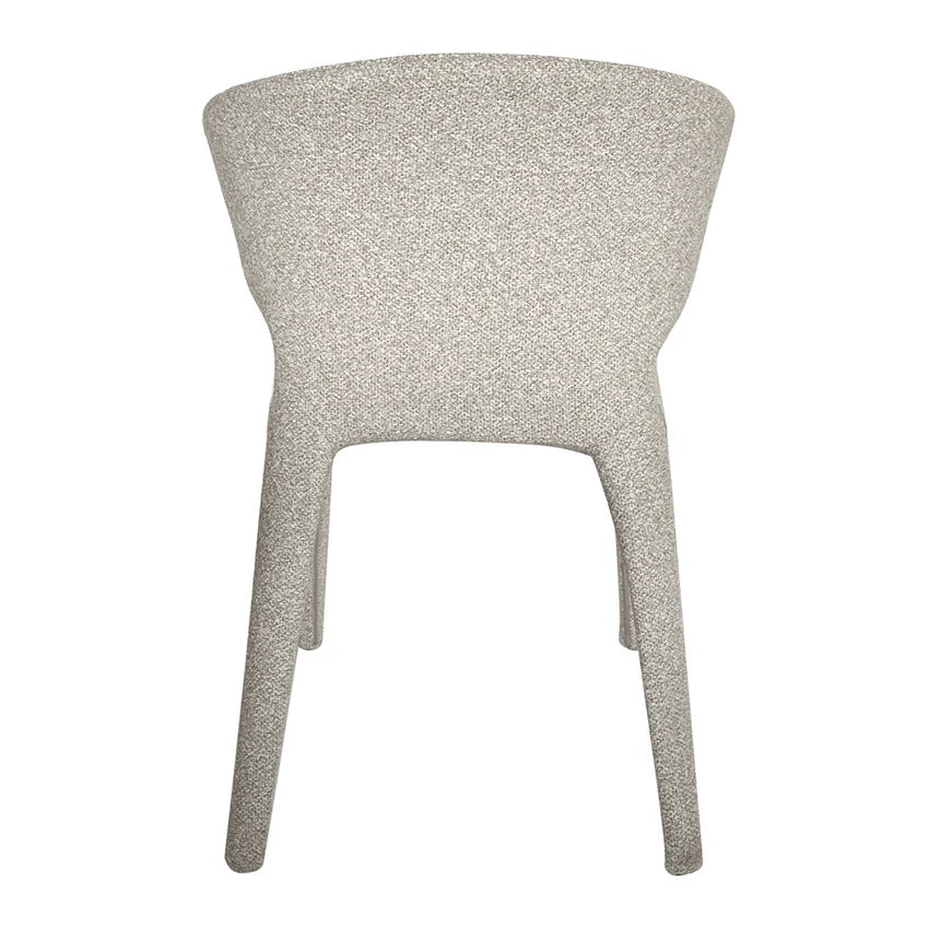 Stylish and Comfortable Dining Chair Set of 2 - Clay Grey