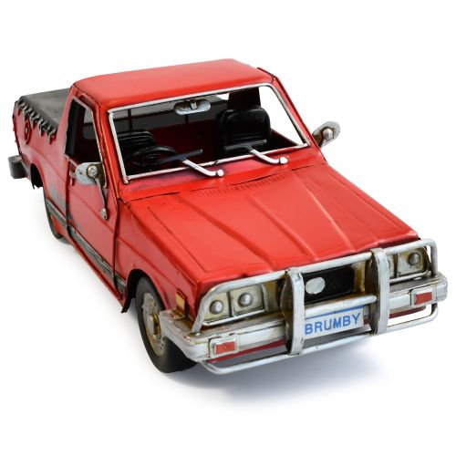 Subaru Brumby Ute Car Metal Ornament - 1986