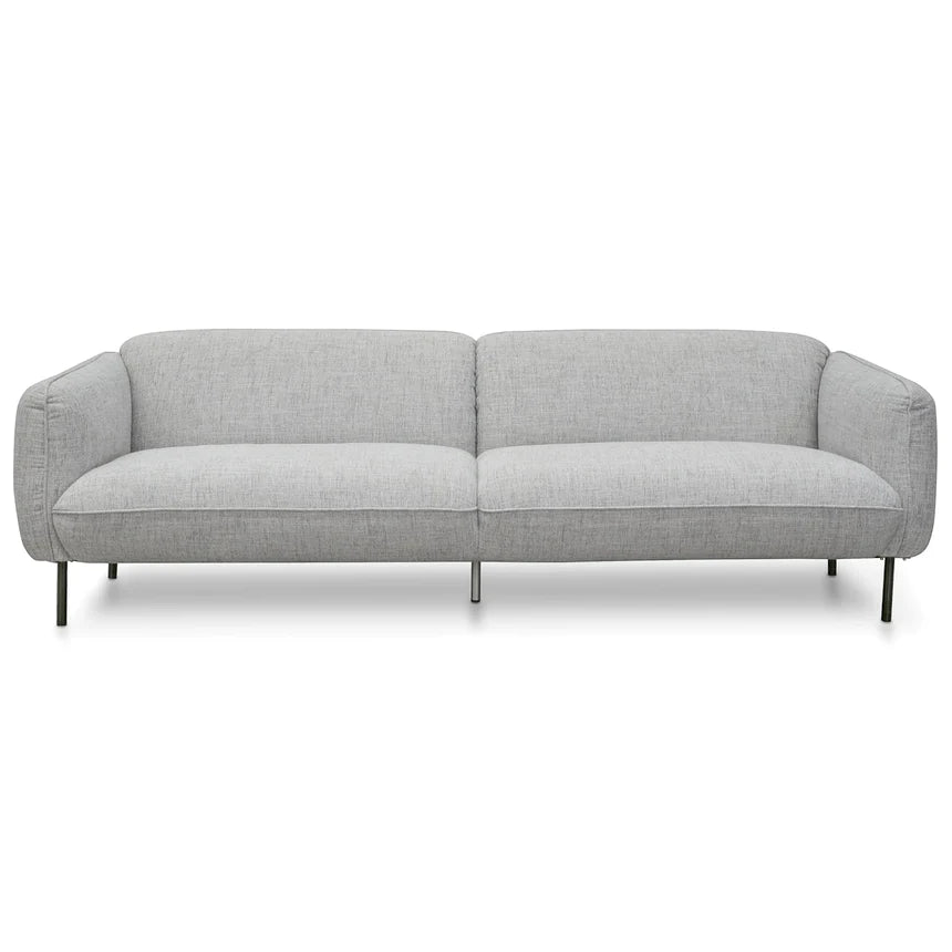 Tactile Comfort 3-Seater with Sofa- Light Grey