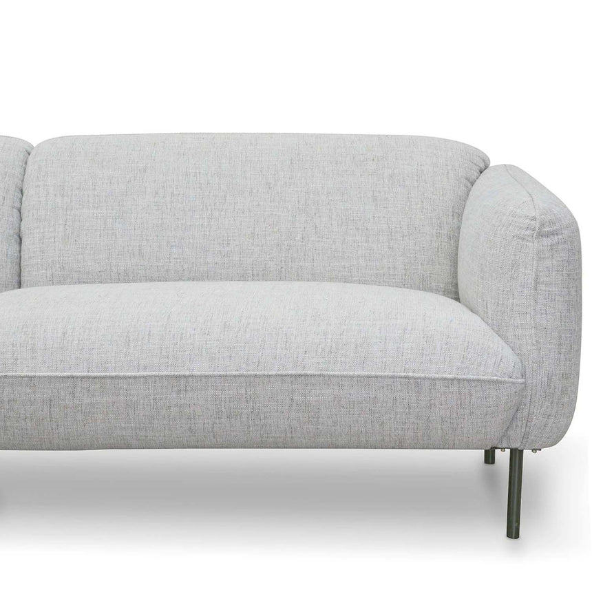 Tactile Comfort 3-Seater with Sofa- Light Grey