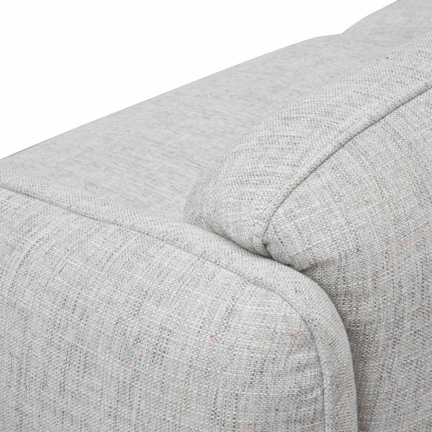 Tactile Comfort 3-Seater with Sofa- Light Grey