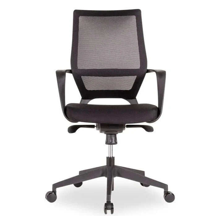 Task Master Black Padded Chair