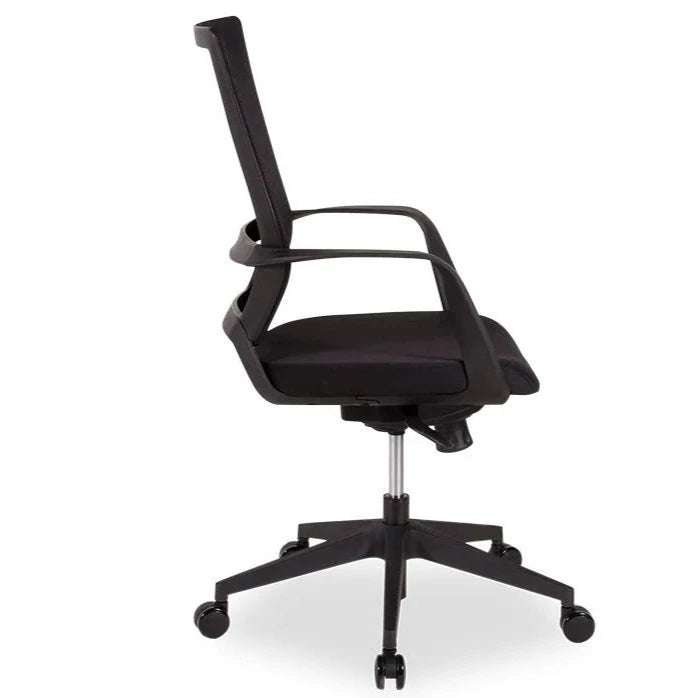 Task Master Black Padded Chair