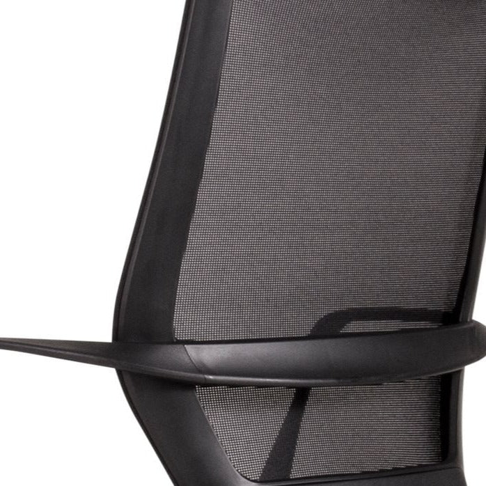 Task Master Black Padded Chair